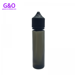 ขวดของเหลว 60 มิลลิลิตรอ้วนกอริลลาสีดำ v3 น้ำมันควันบุหรี่อิเล็กทรอนิกส์ vape ejuice 60 มิลลิลิตรขวดยูนิคอร์น